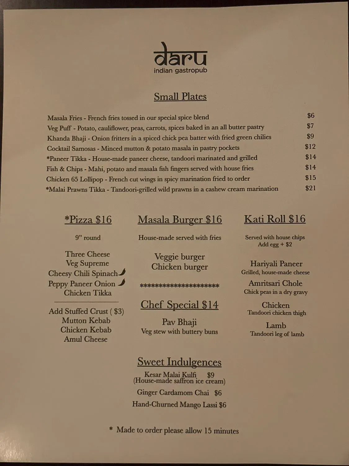 Menu 3