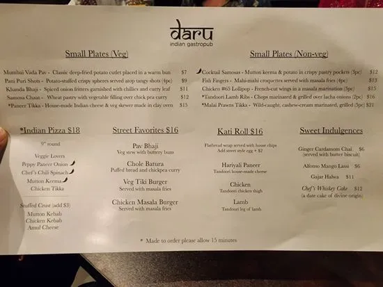 Menu 6