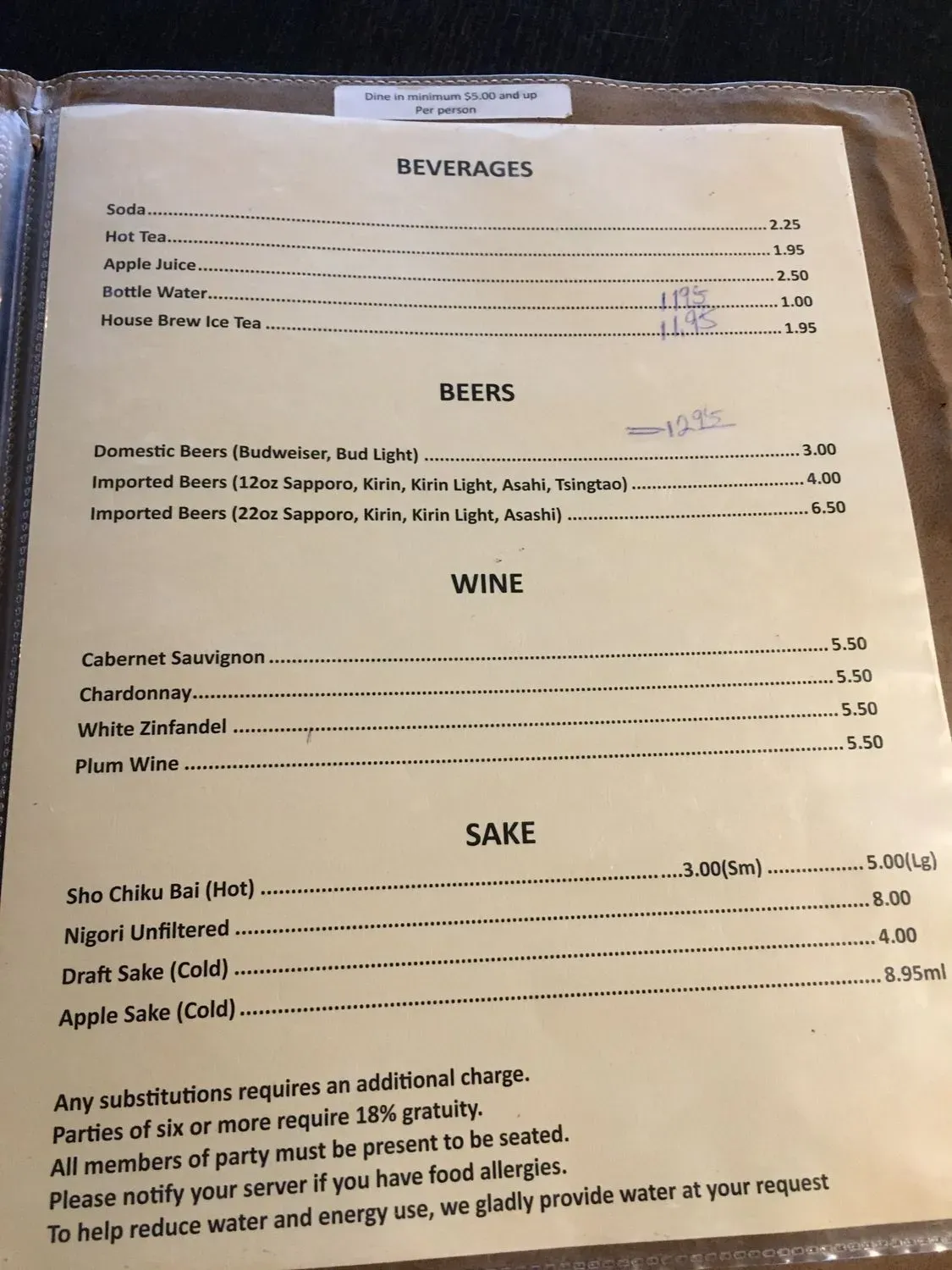 Menu 6