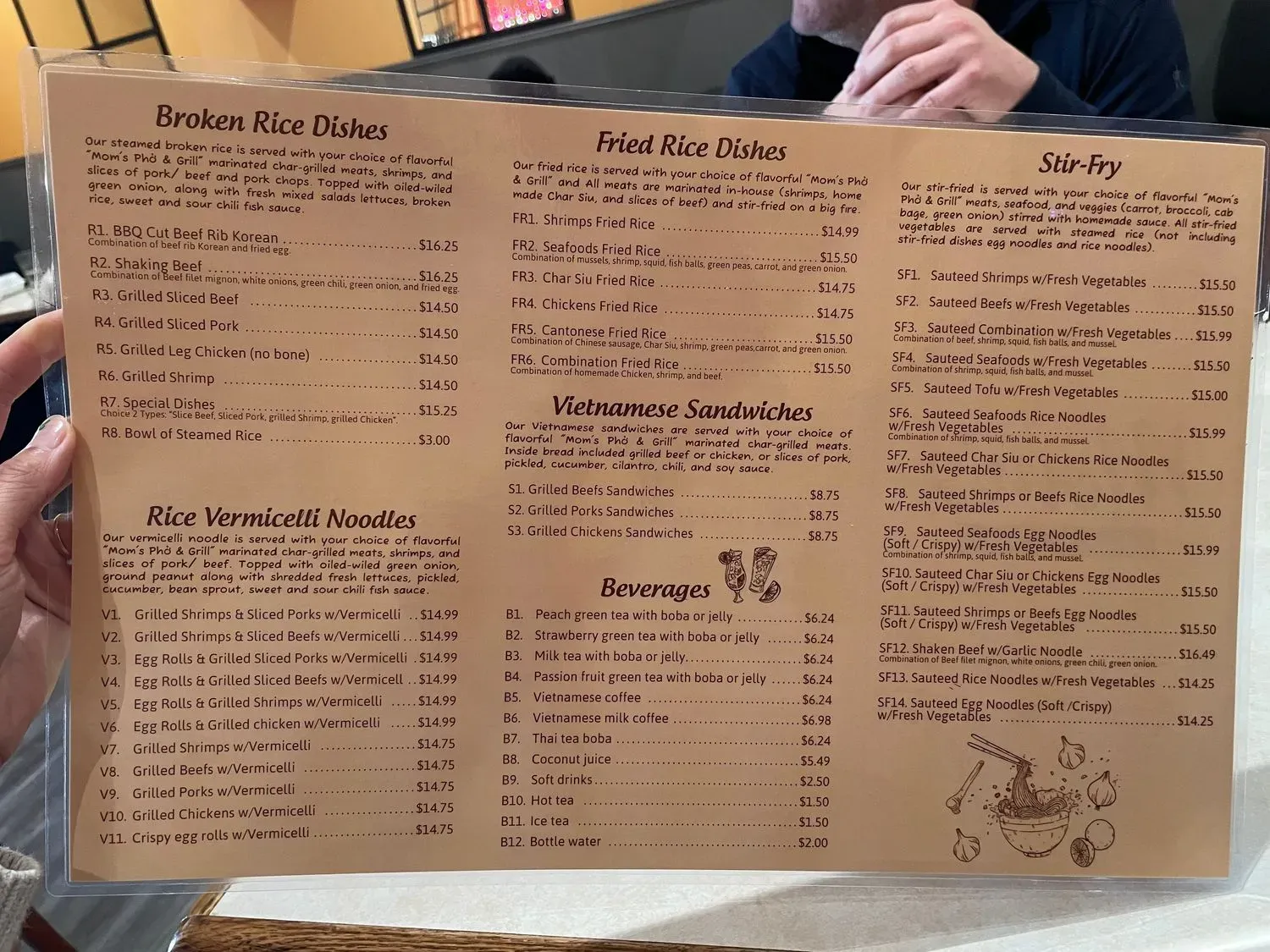 Menu 6