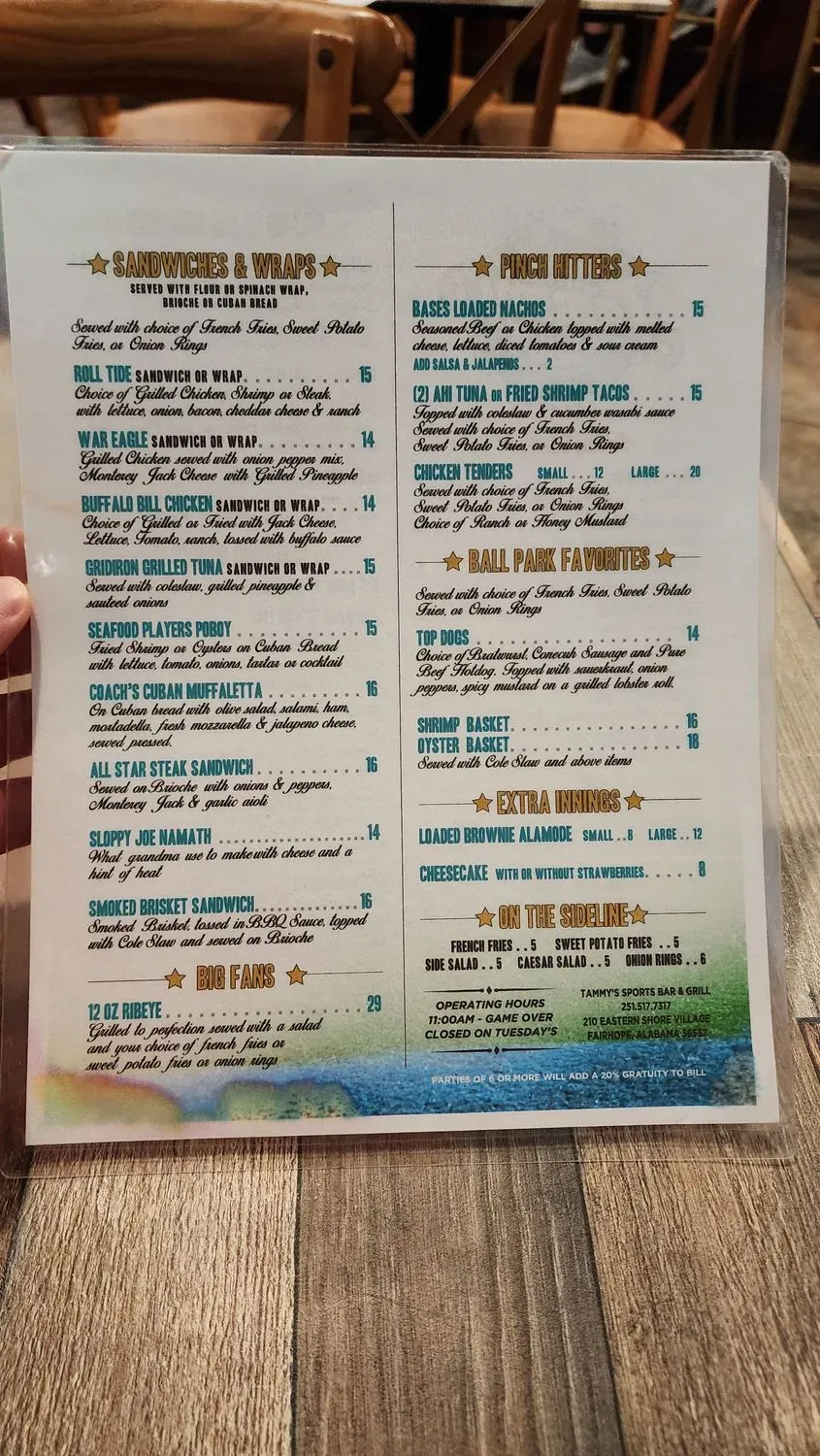 Menu 4