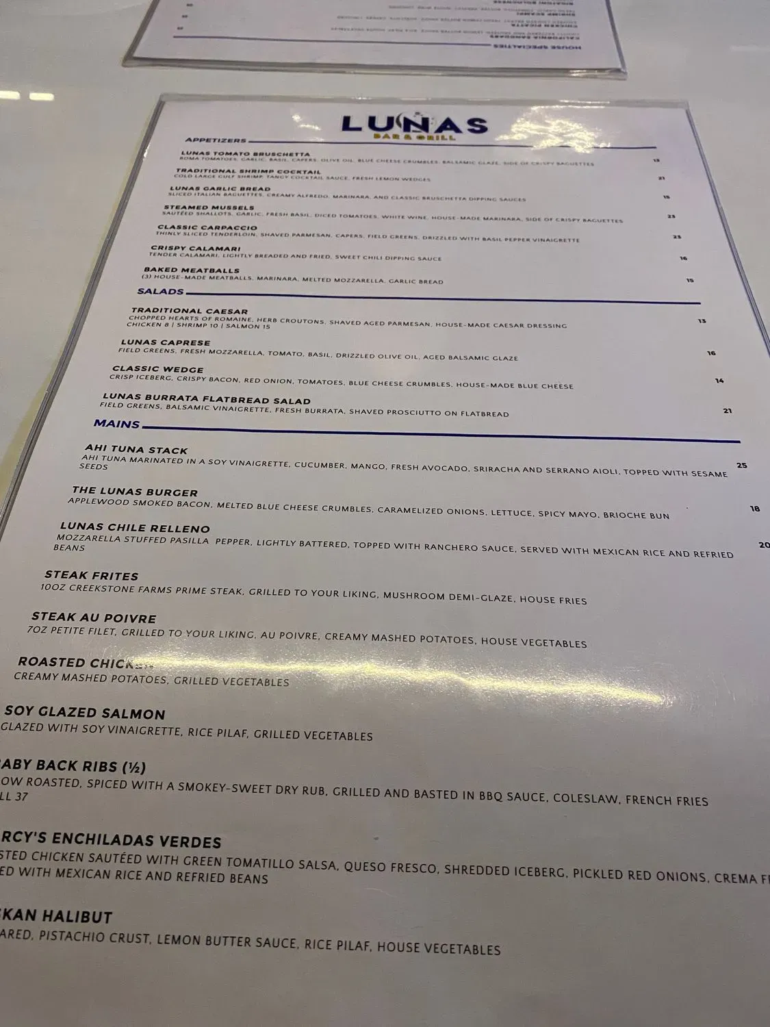 Menu 4