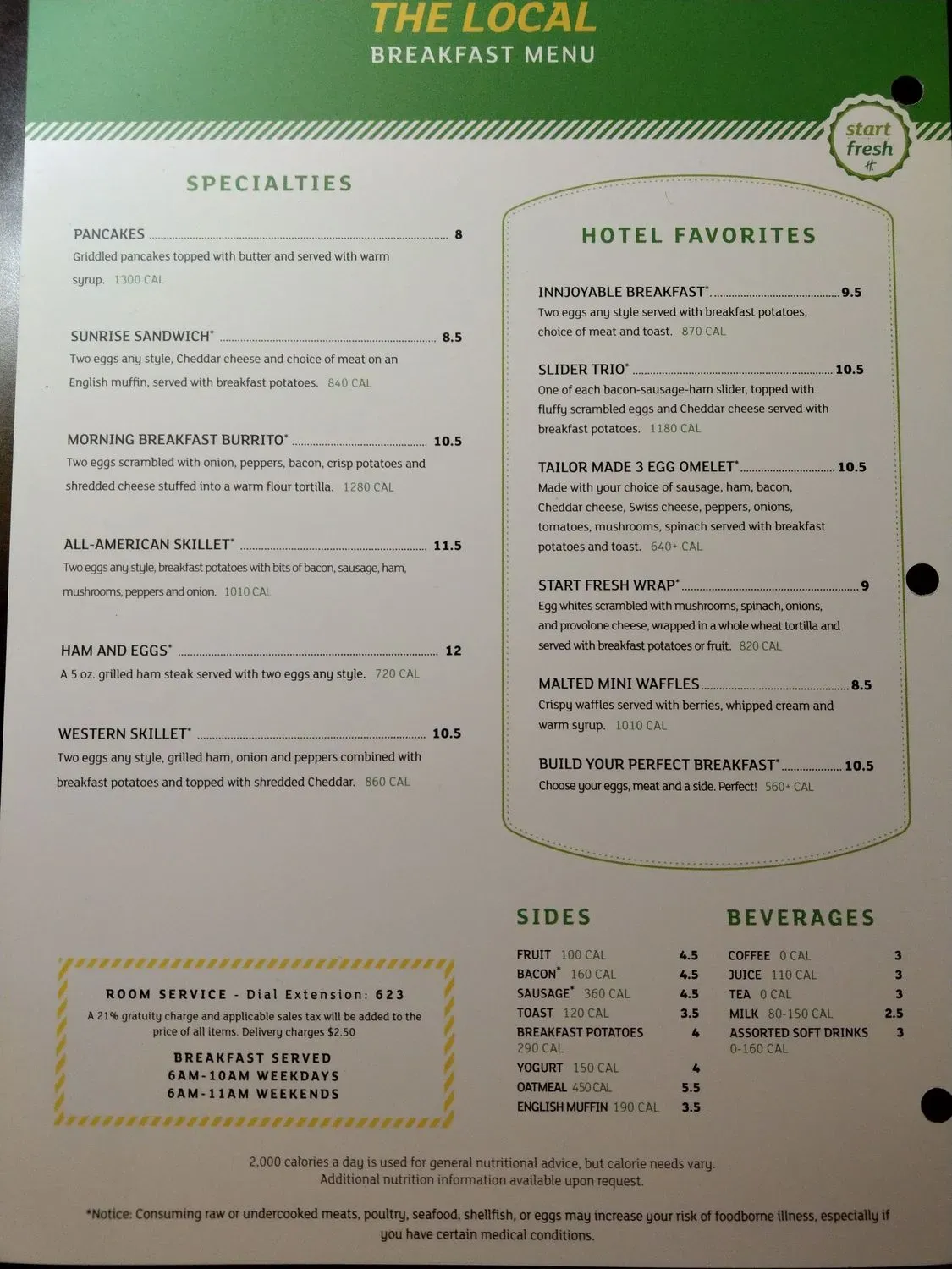 Menu 4