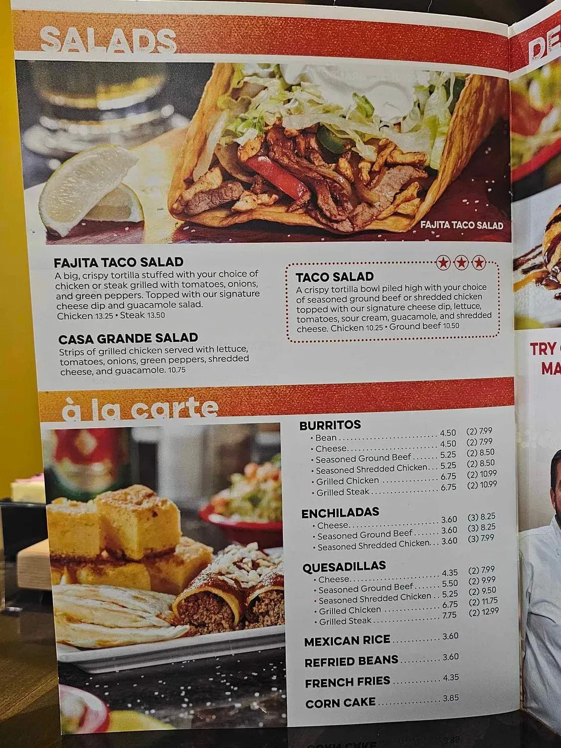Casa Grande of Jackson Menu - Updated November 2025