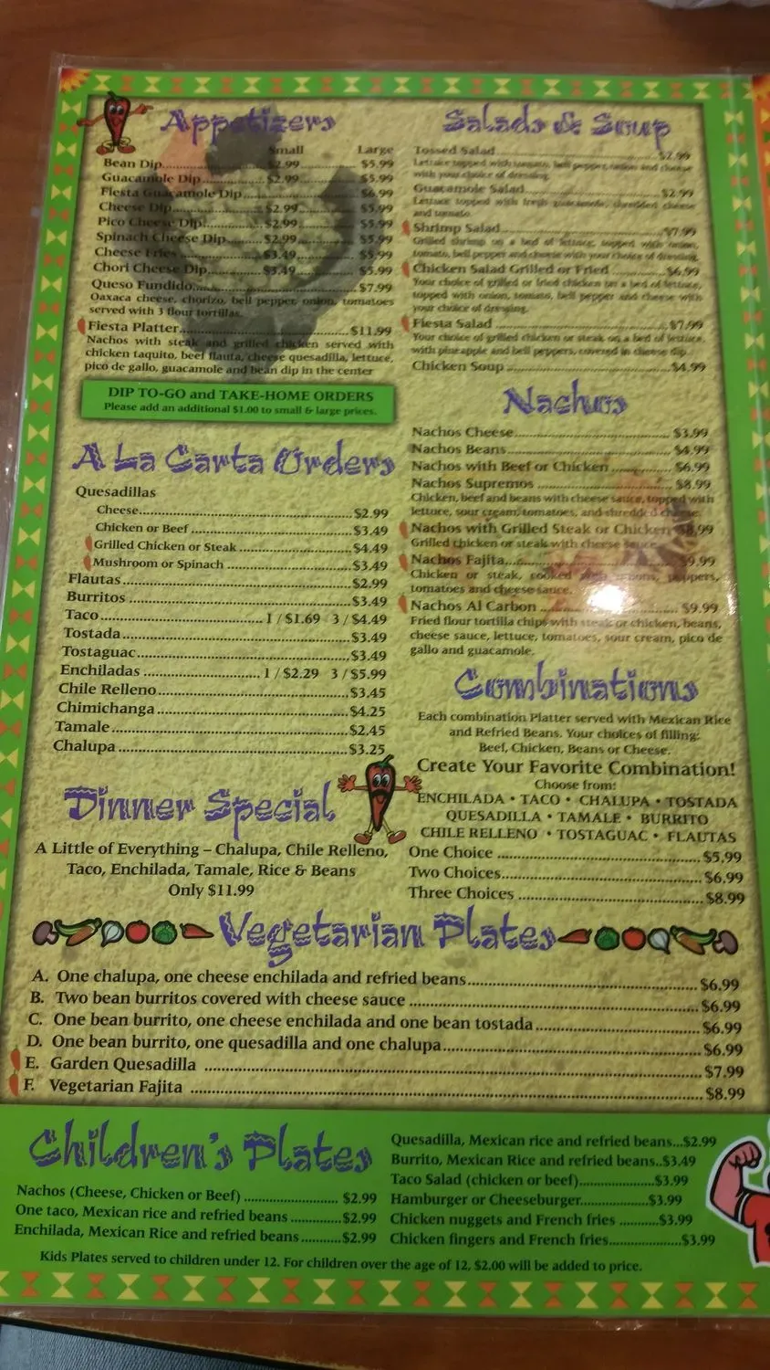 Menu 6