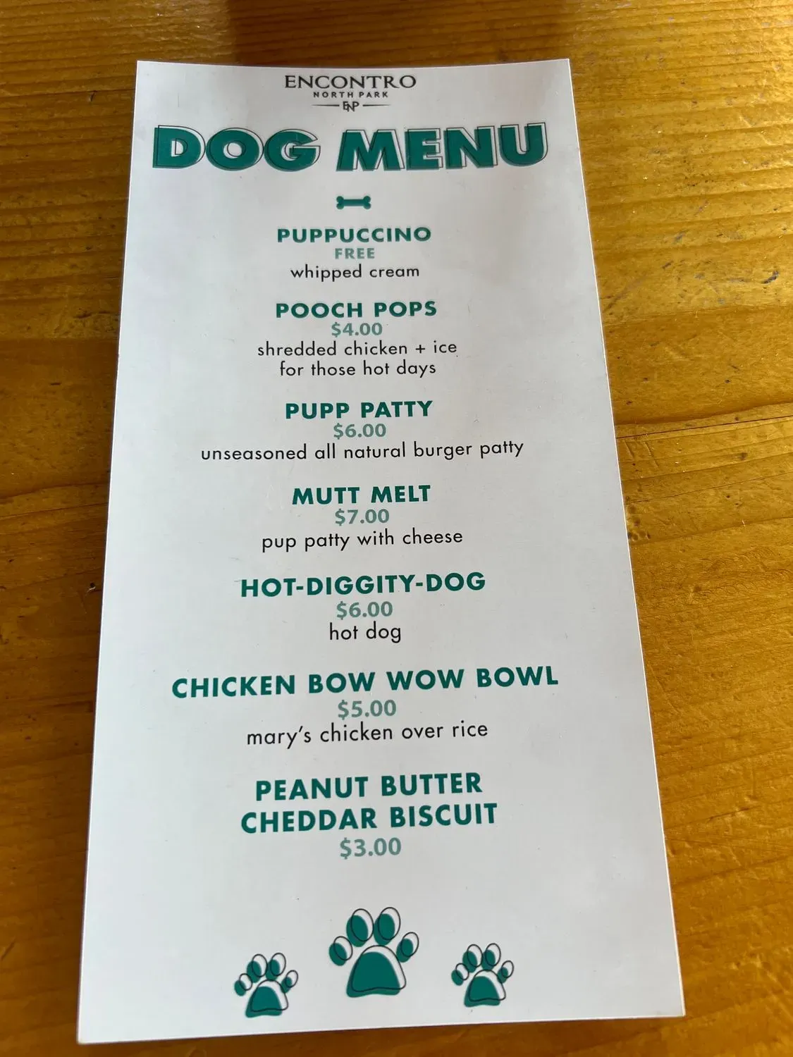 Menu 6