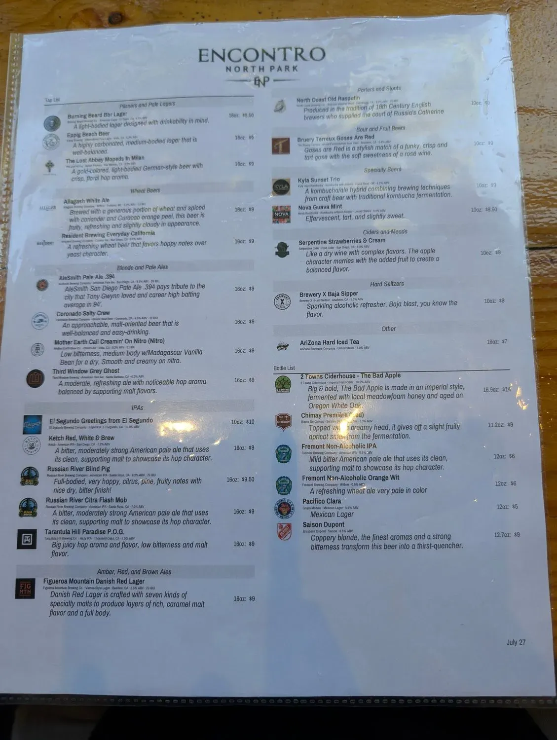 Menu 3