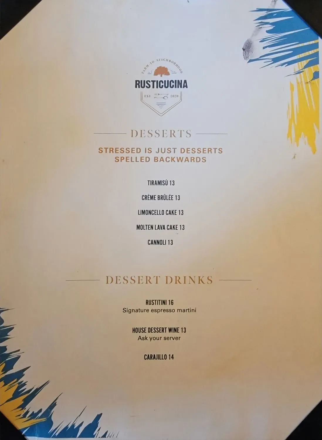 Menu 6