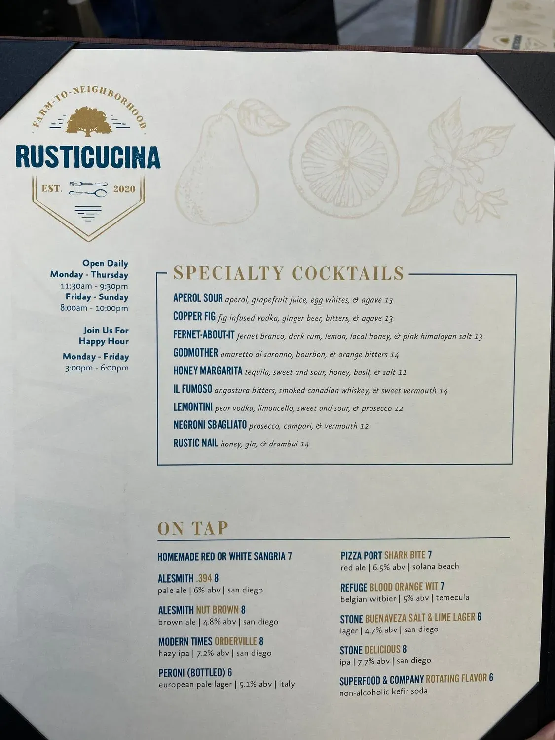 Menu 4