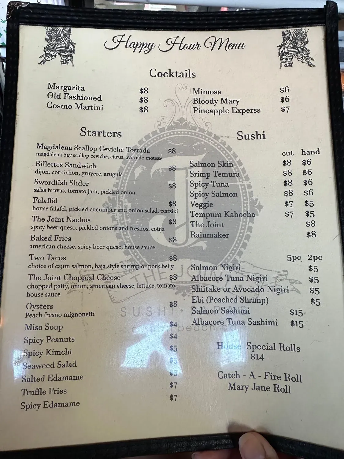 Menu 6