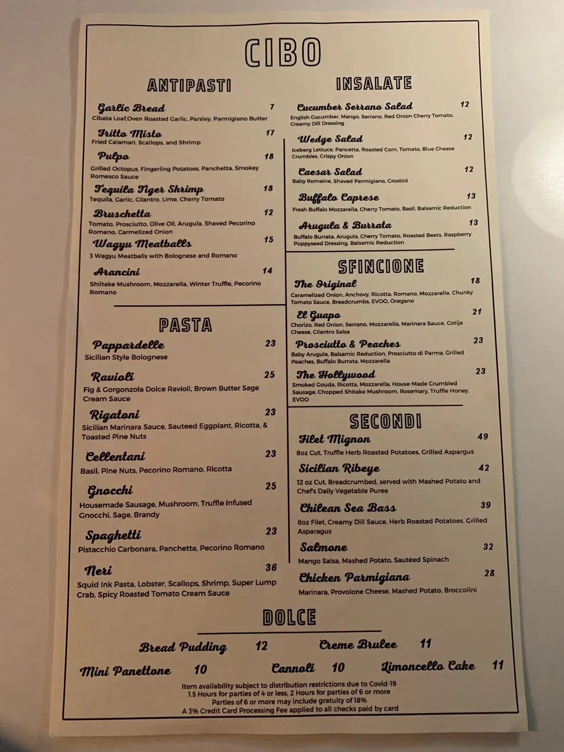 Menu 6