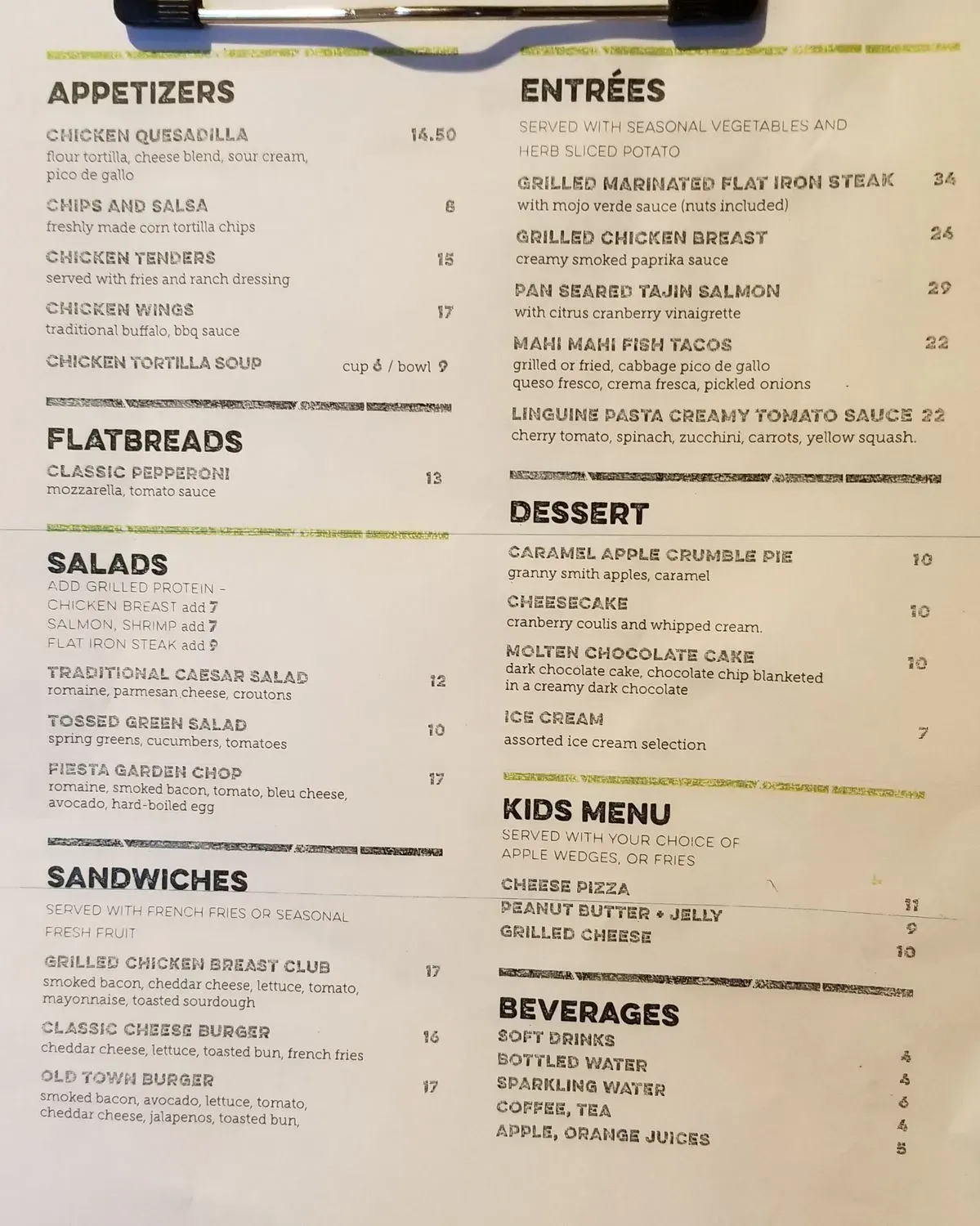 Menu 3