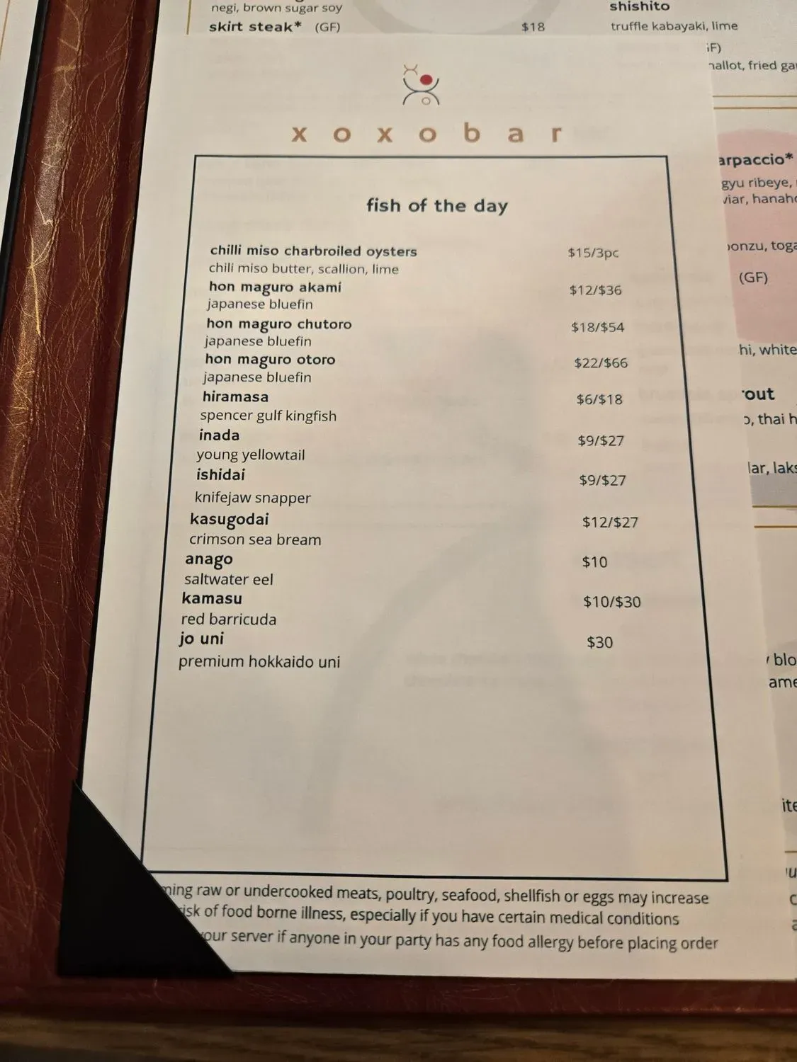 Menu 4