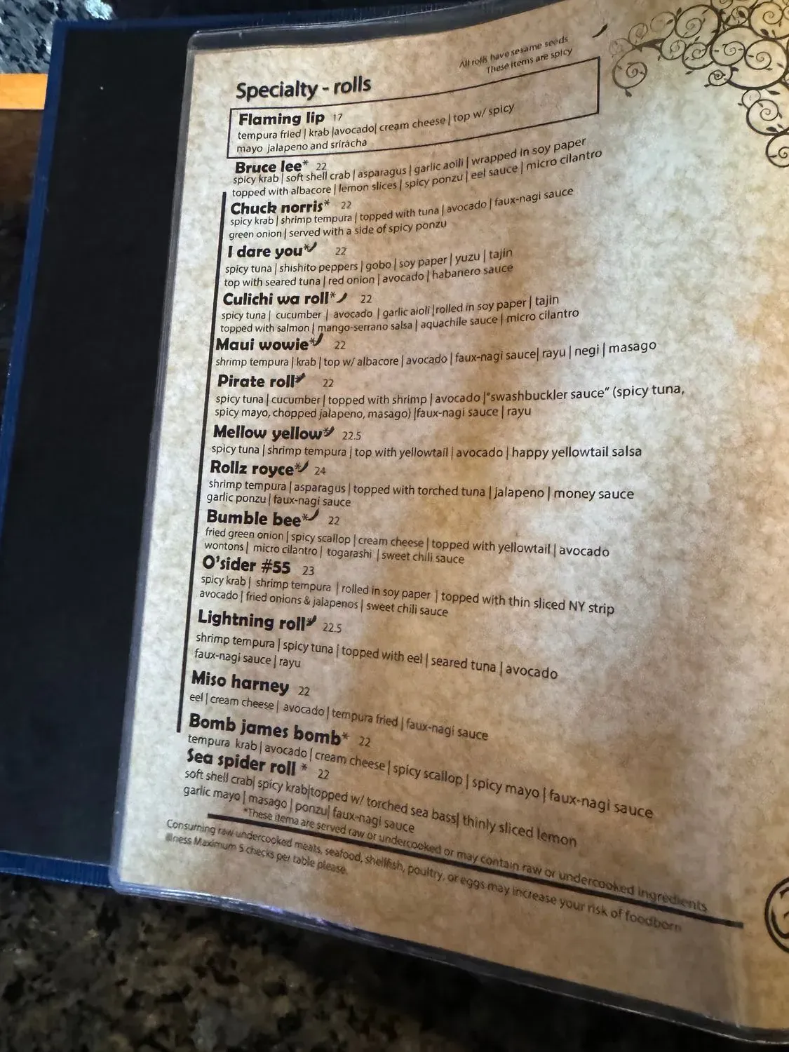 Menu 4