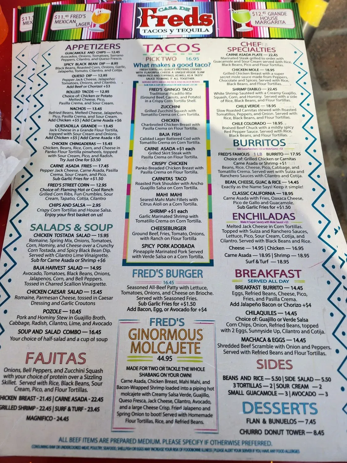 Menu 6