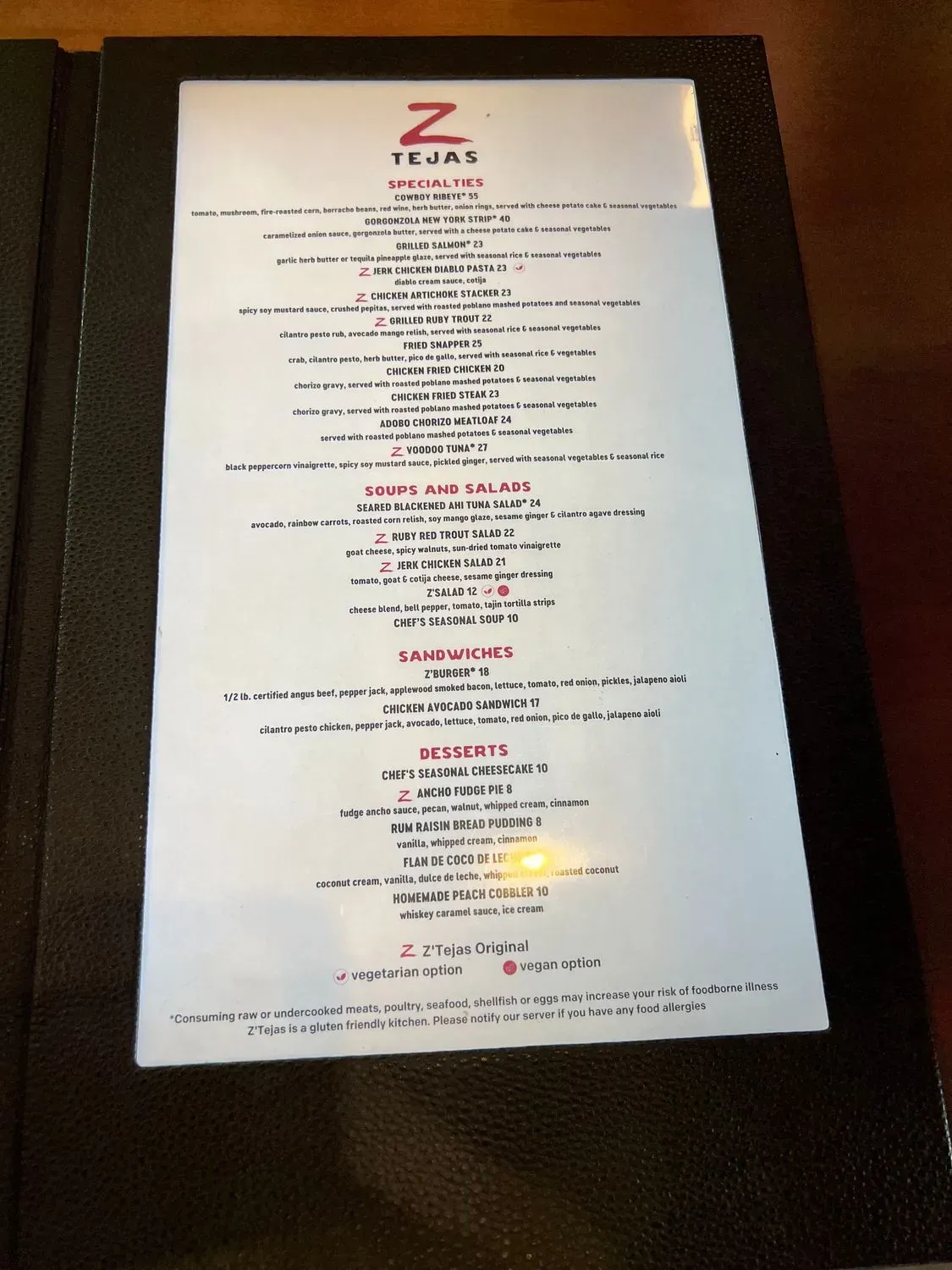 Menu 6