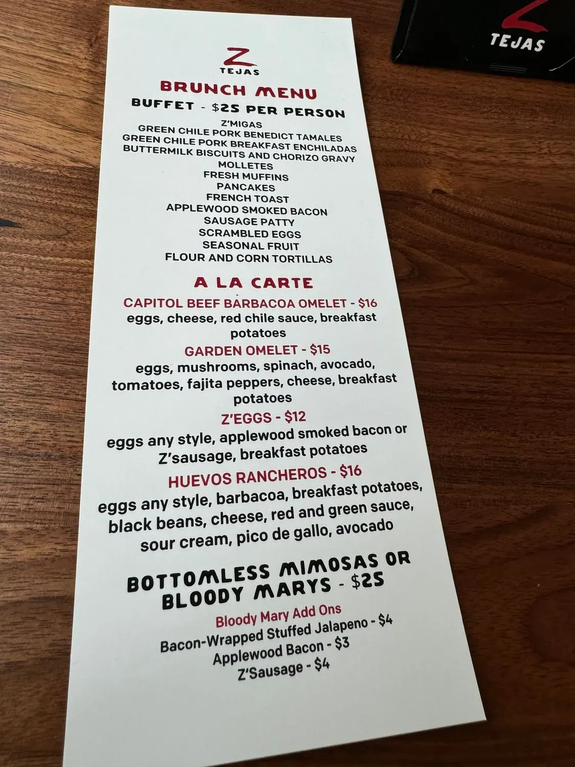 Menu 4