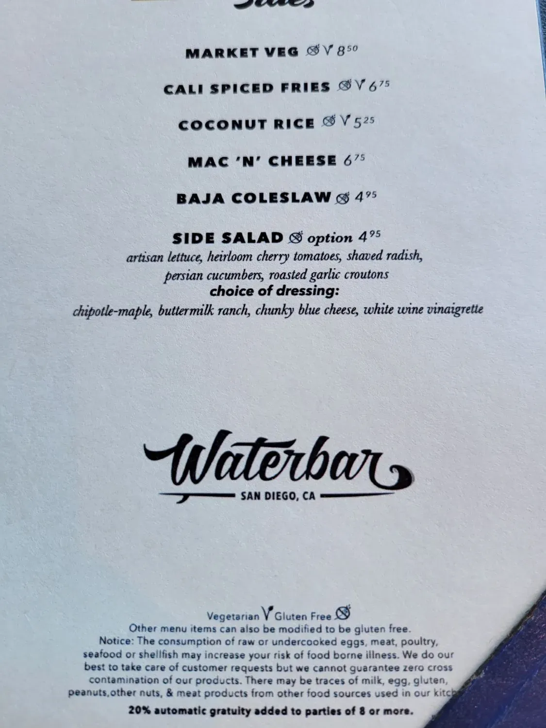 Menu 6