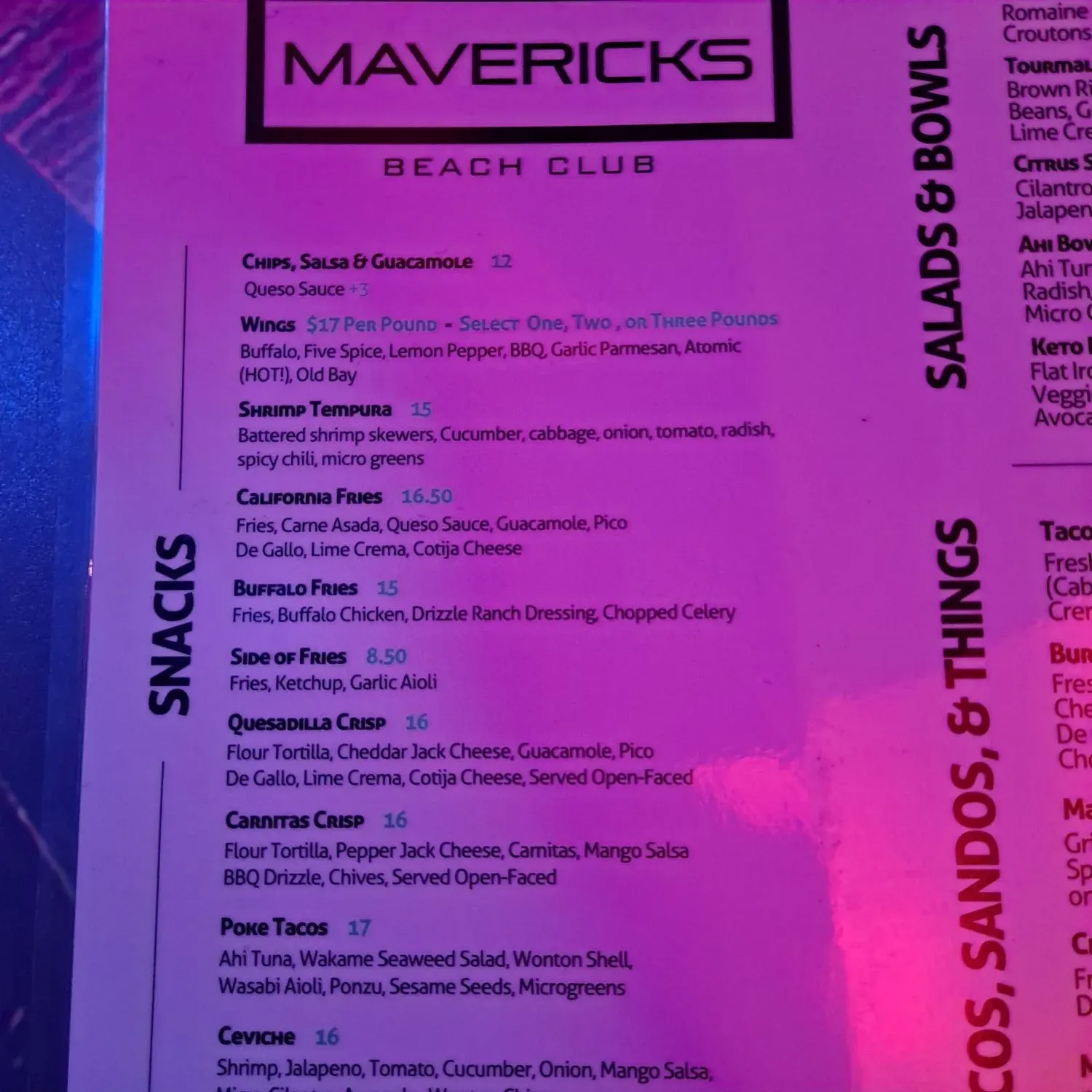 Menu 6