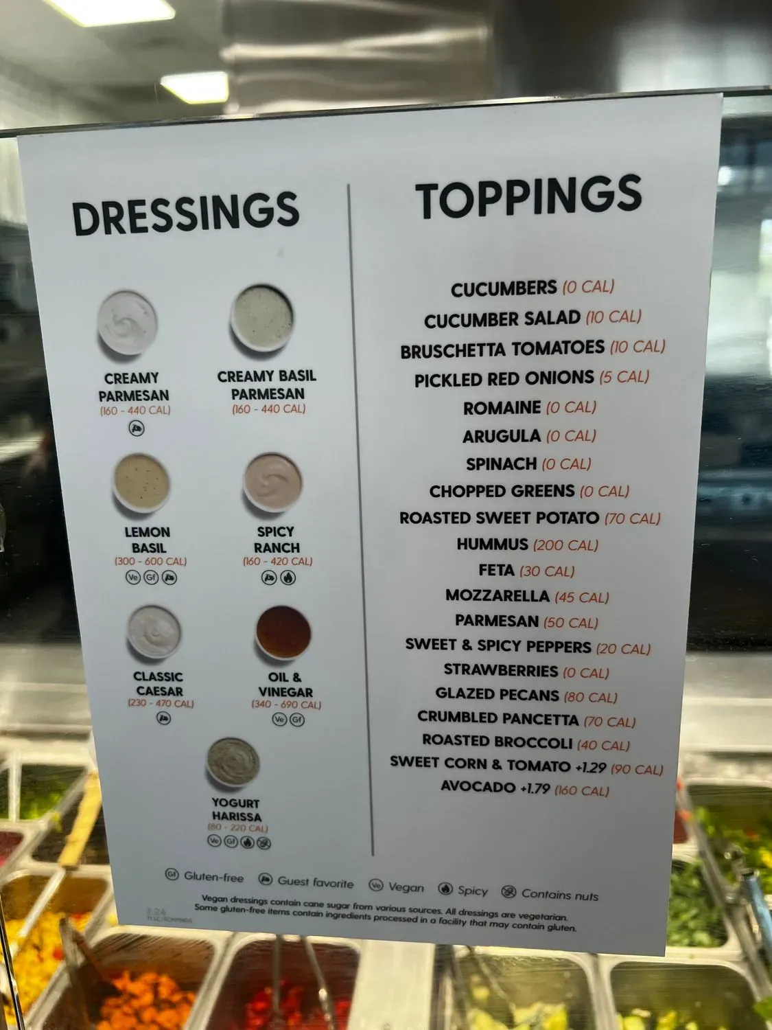 Piada Italian Street Food Menu - Updated November 2025
