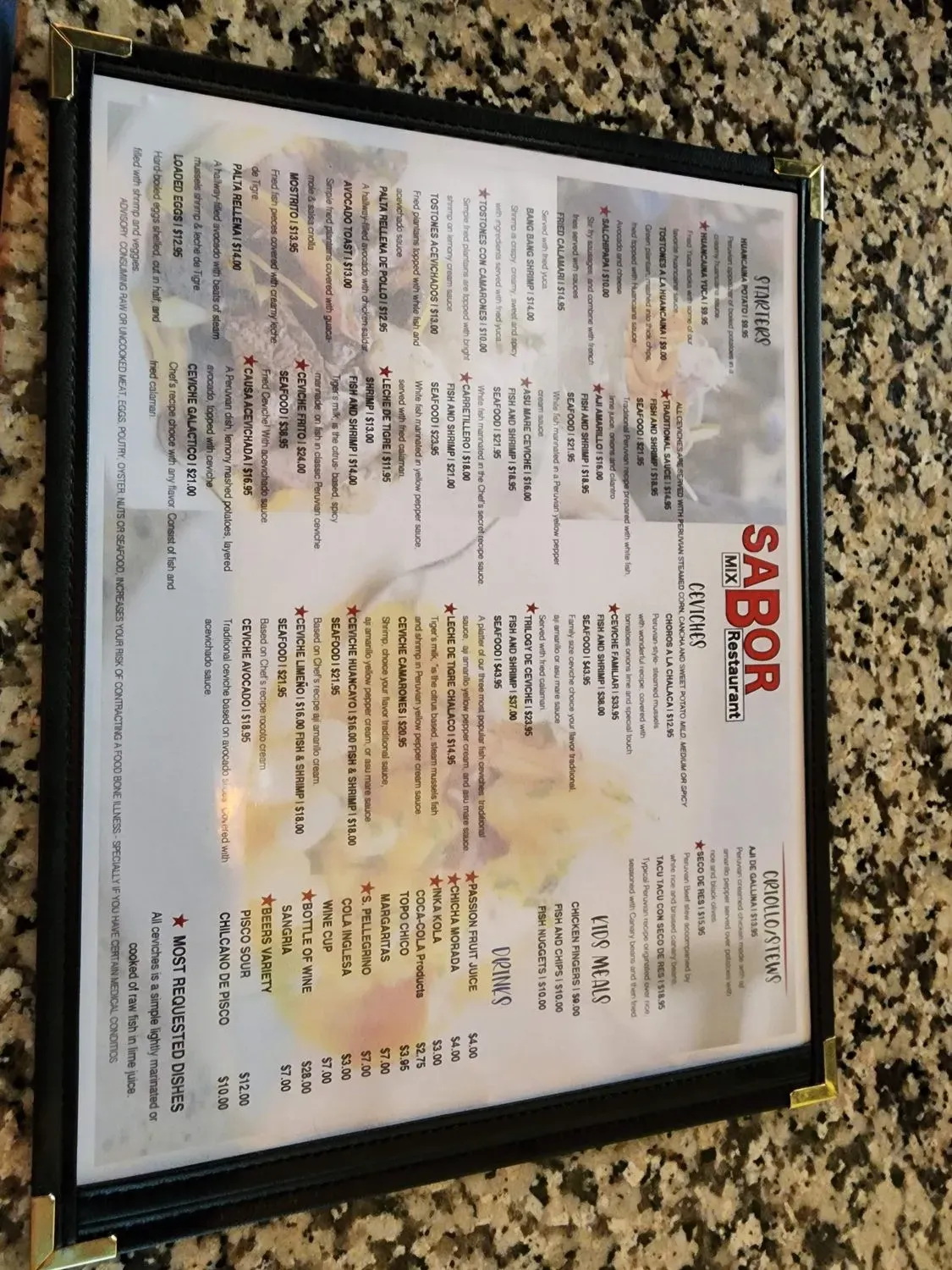 Menu 4