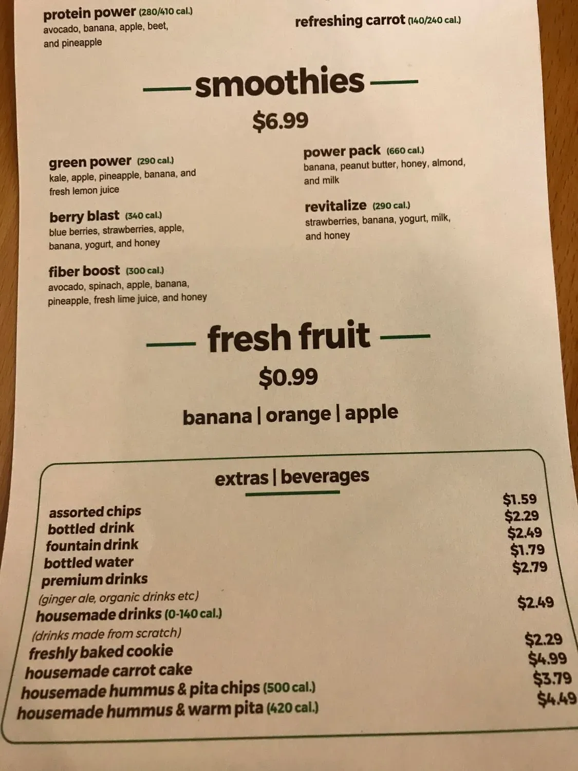 Menu 4