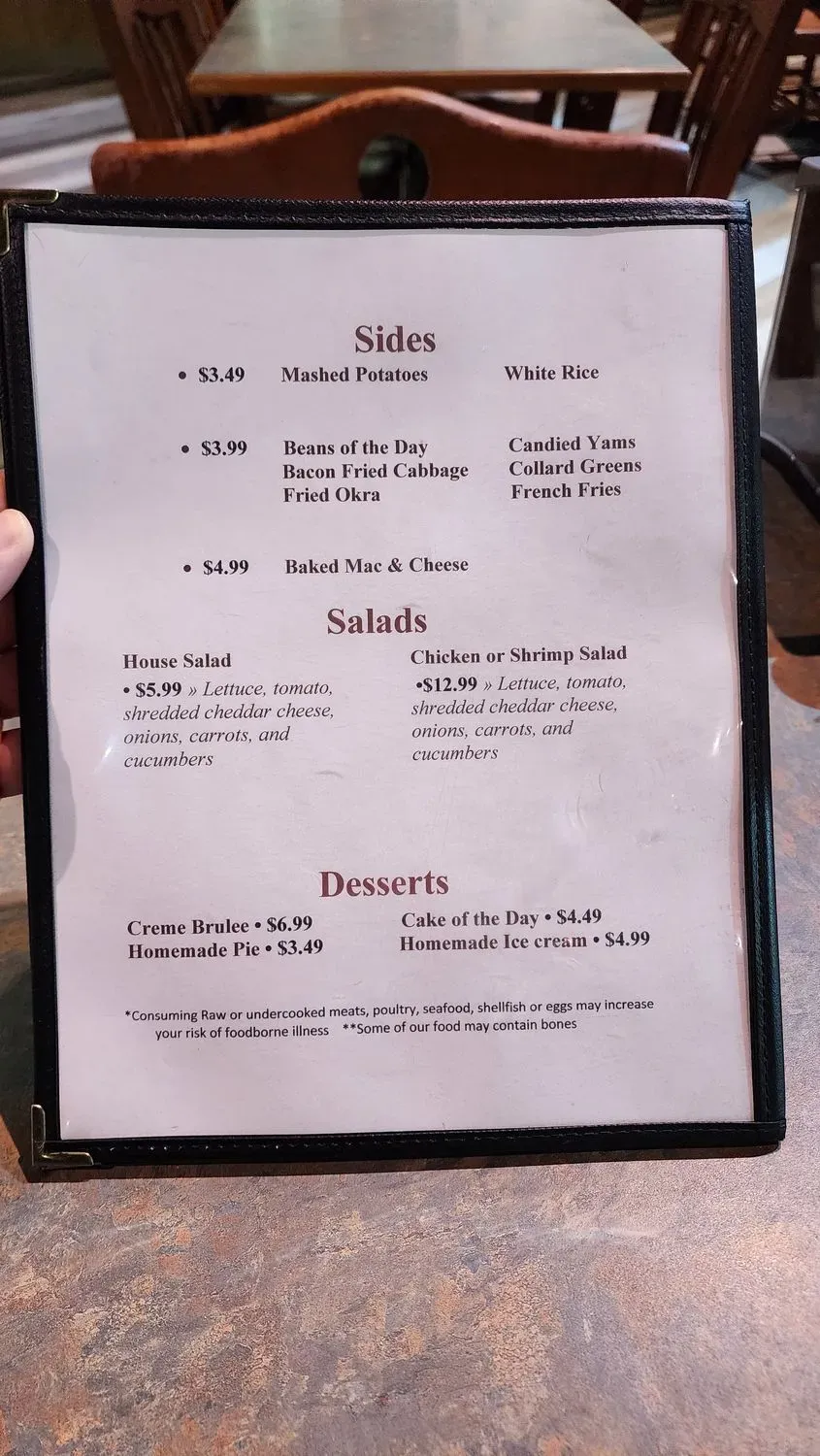 Menu 4