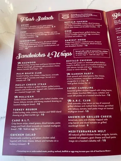 Menu 4