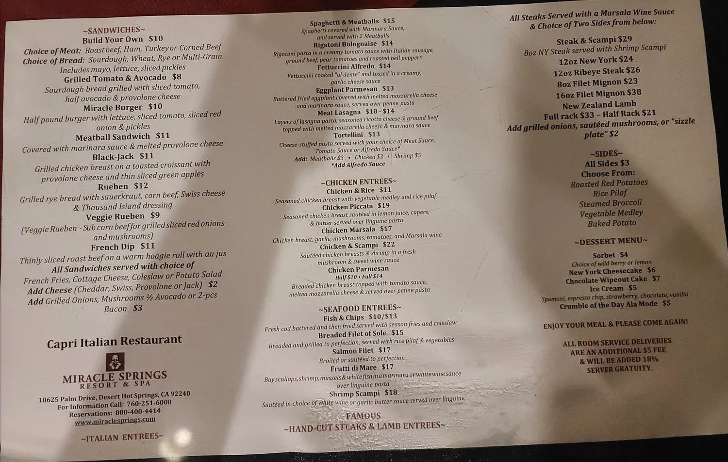 Menu 3