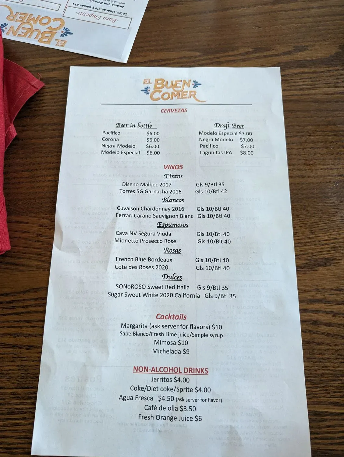 Menu 3