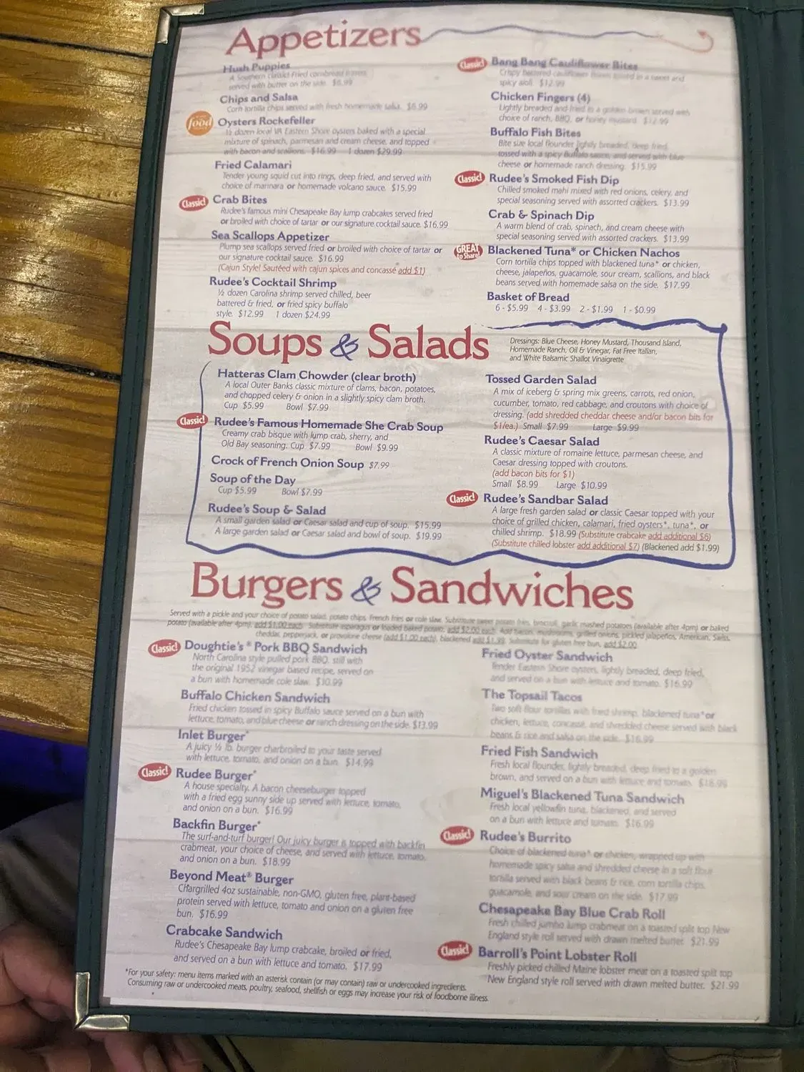 Menu 6