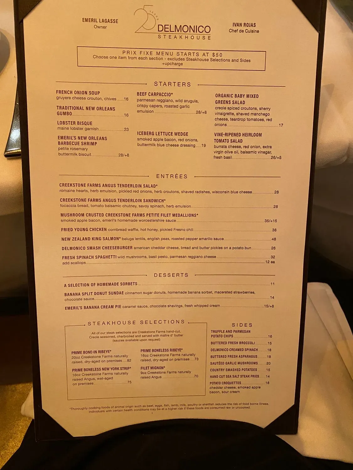 Menu 4