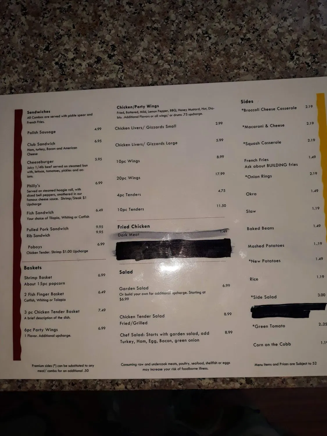 Menu 4