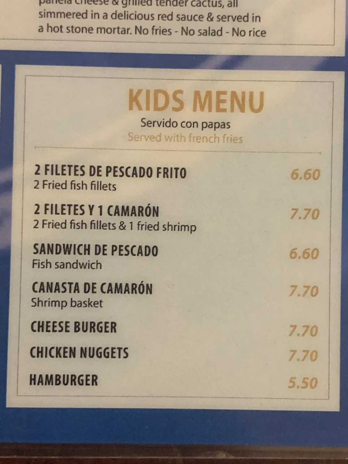 Menu 4