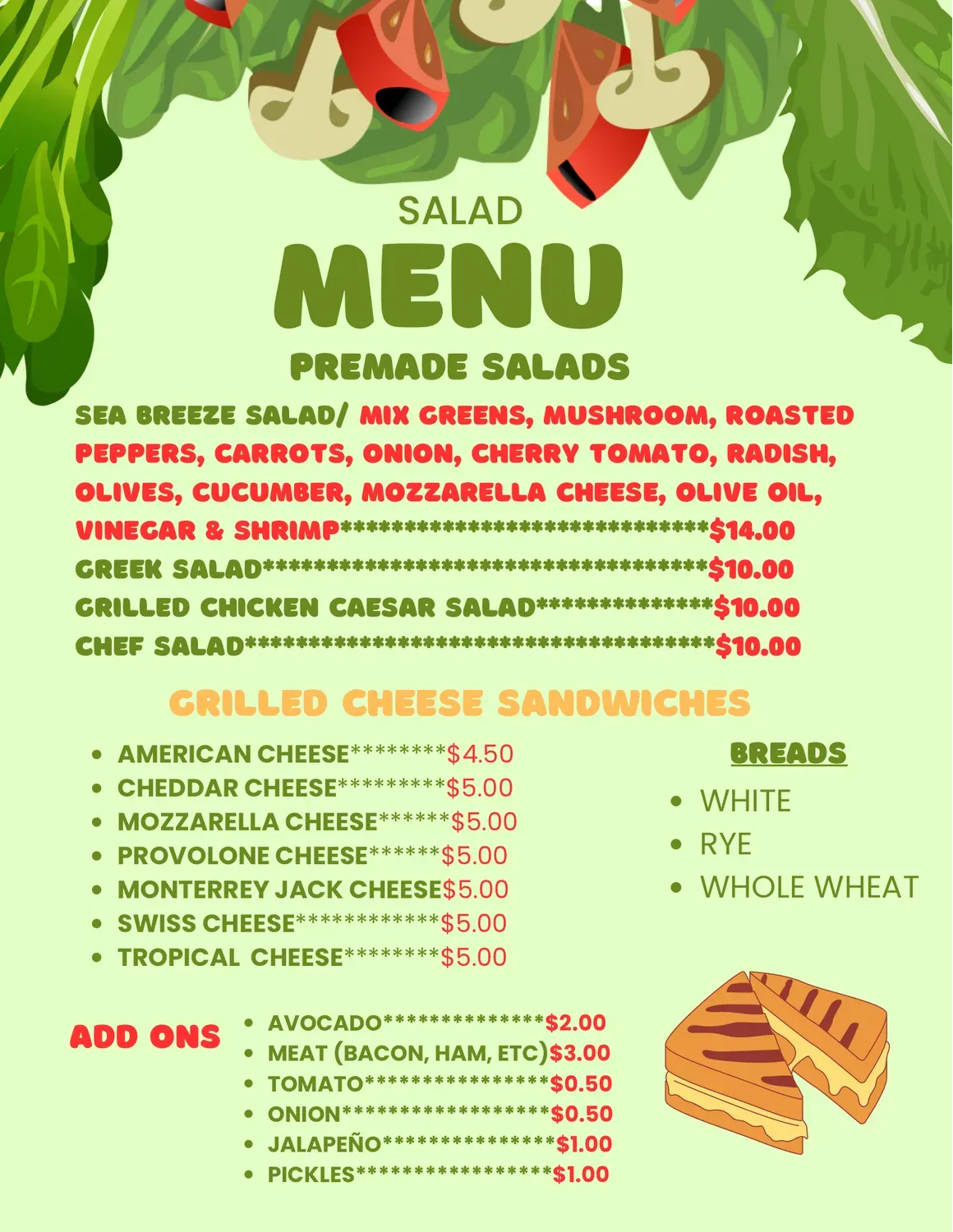 Menu 6