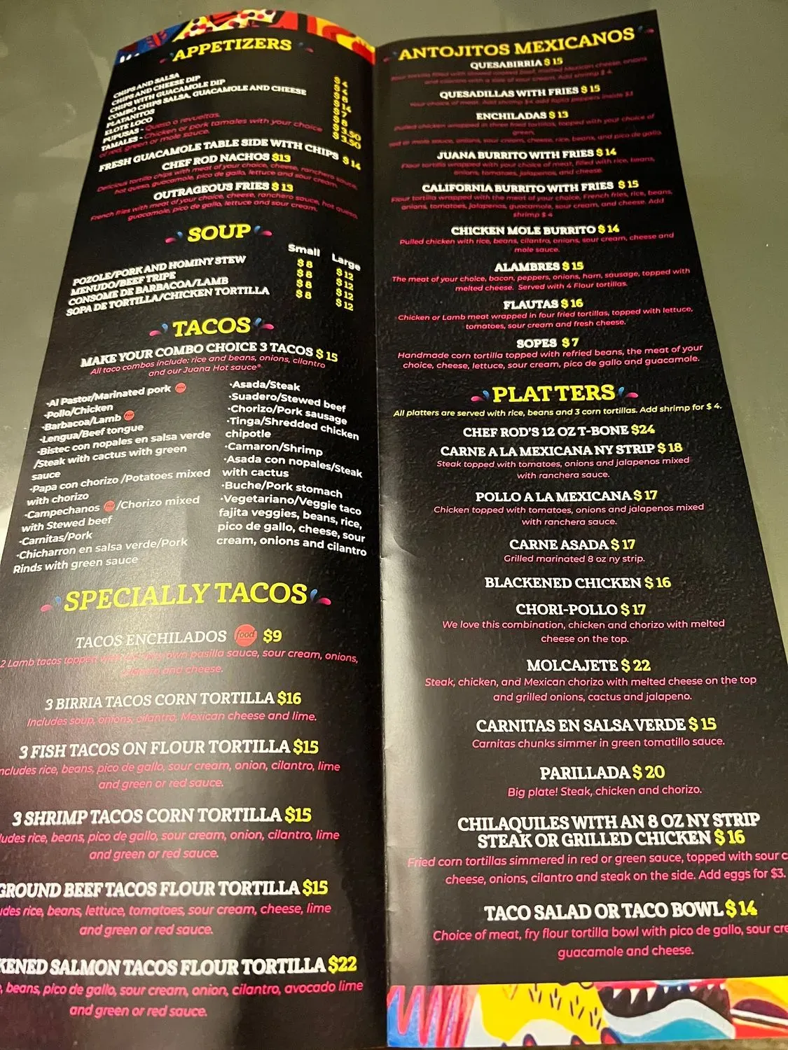 Menu 6