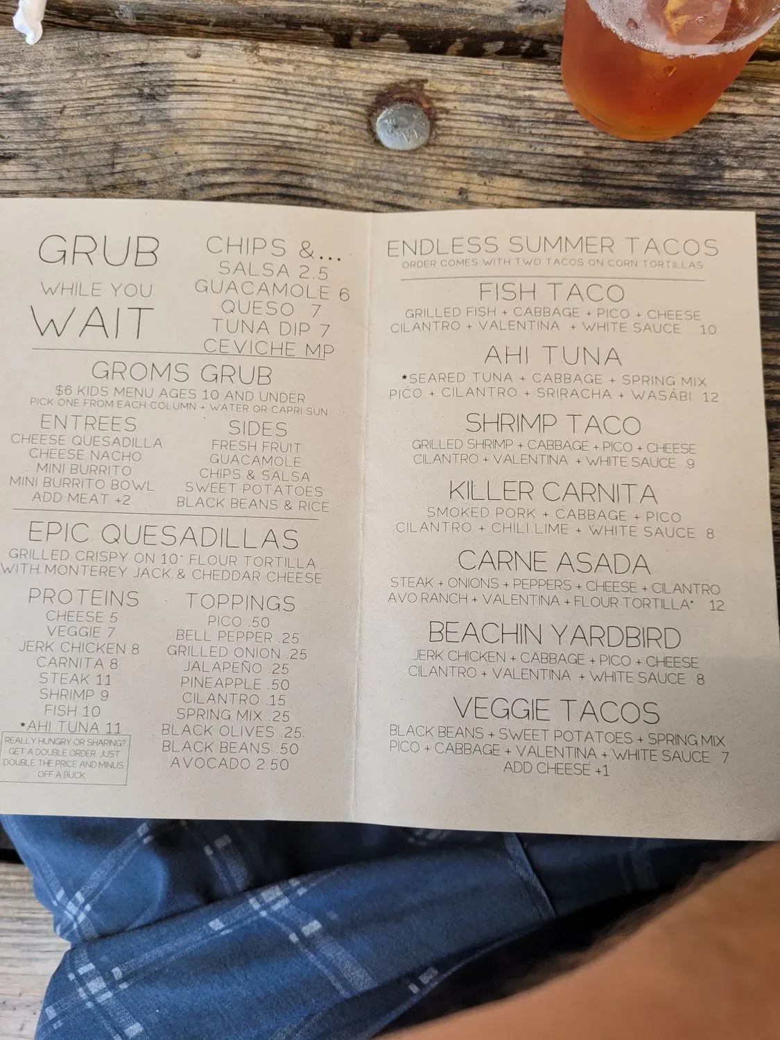 Menu 4