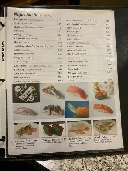 Menu 6