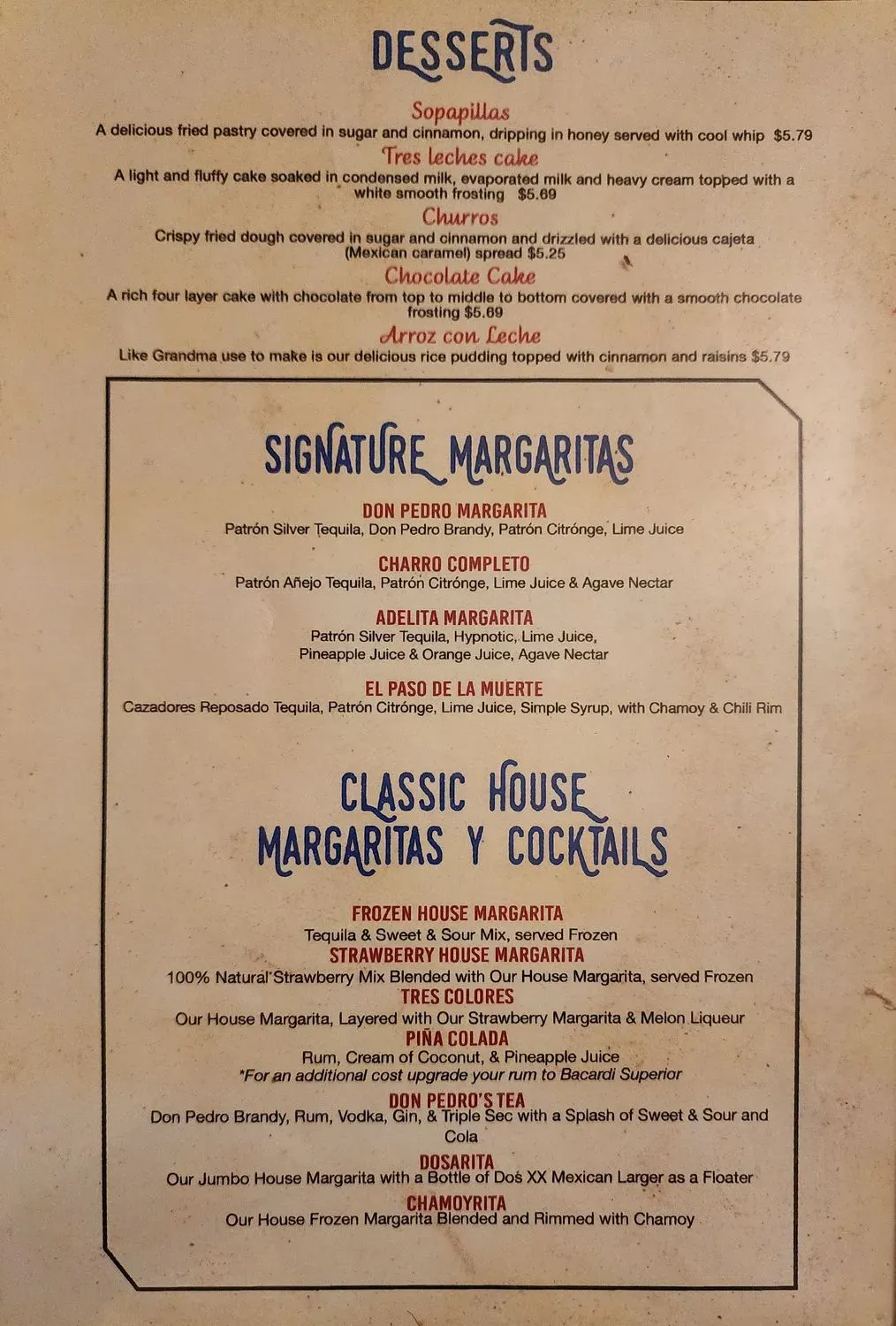 Menu 4