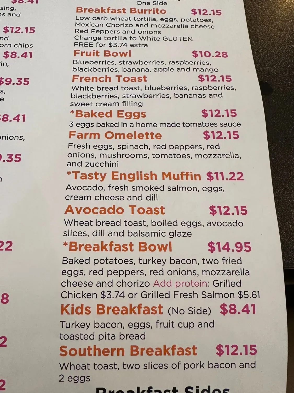 Menu 6