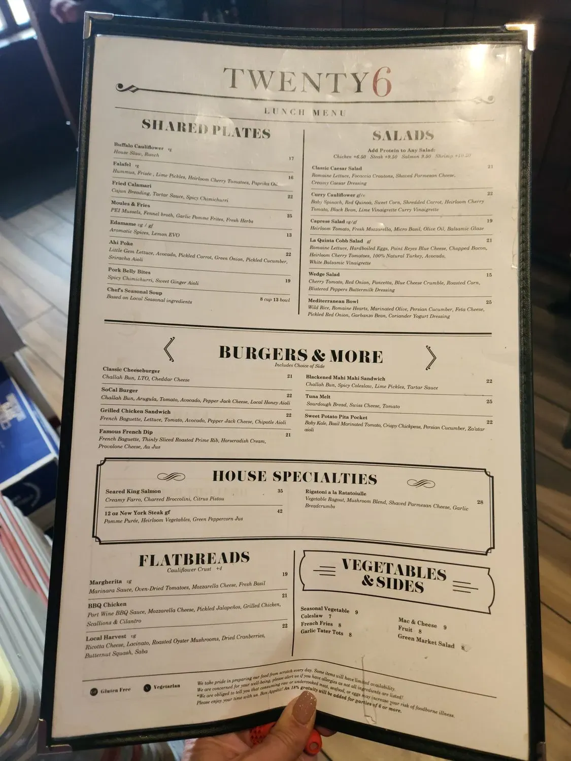 Menu 4