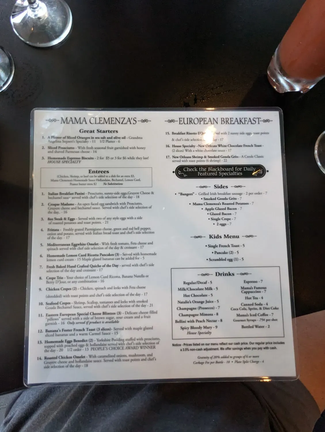 Menu 6