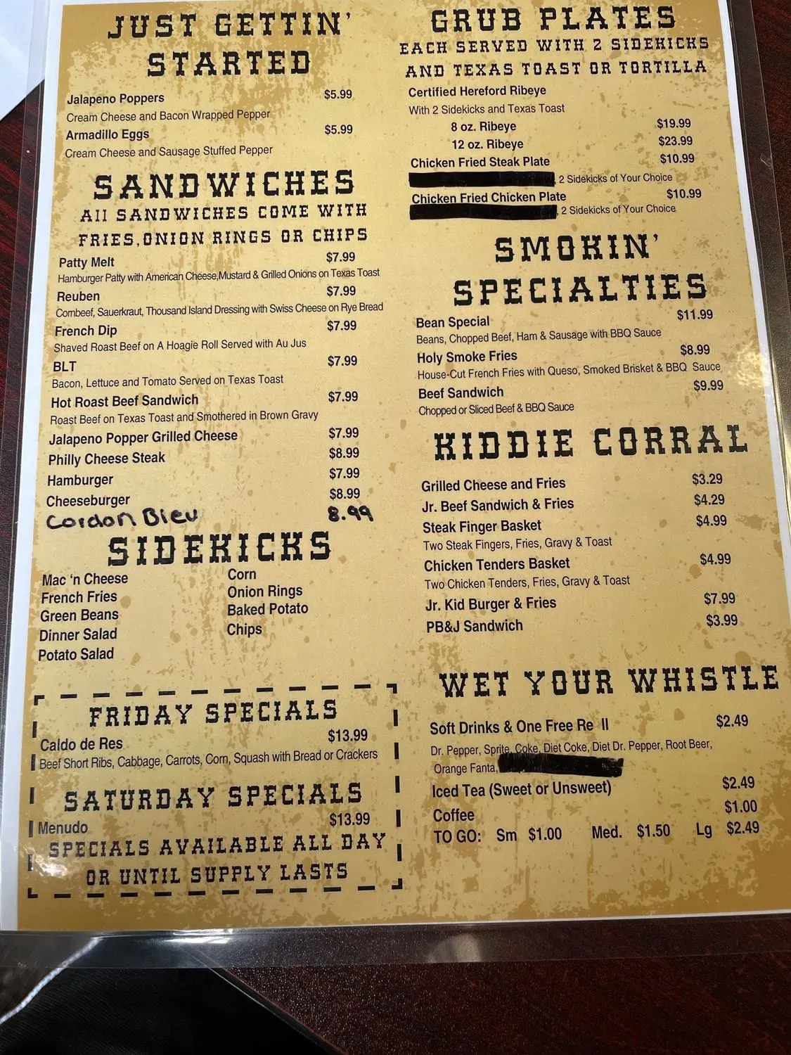 Menu 3