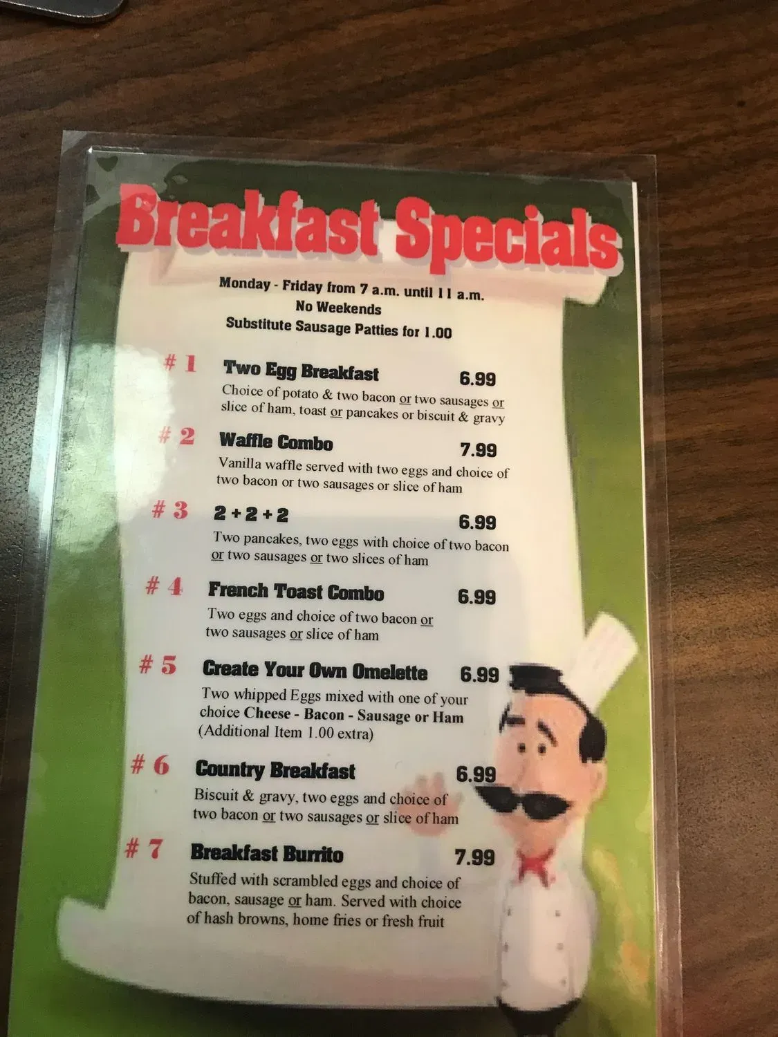 Menu 6