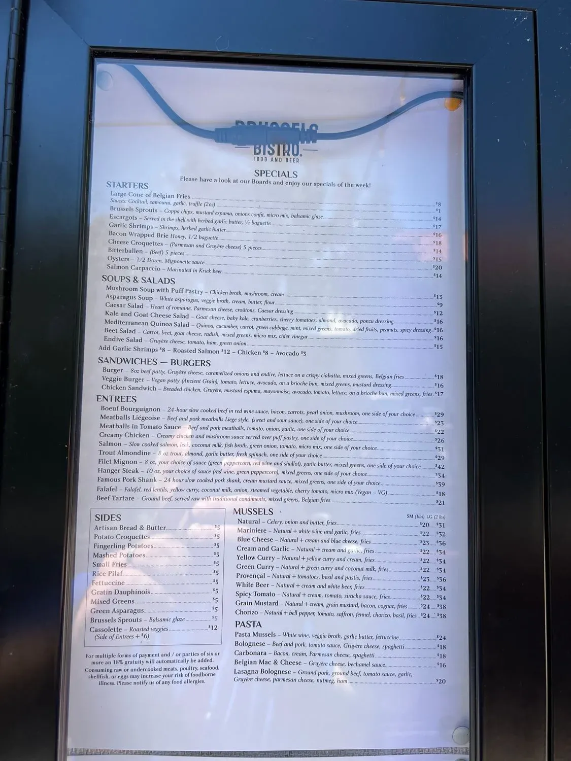 Menu 4