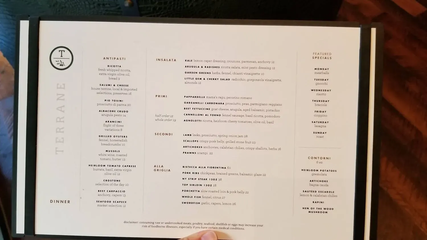 Menu 4