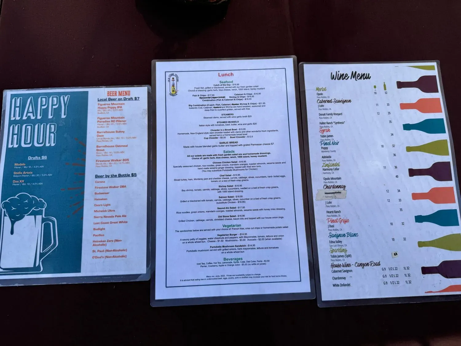 Menu 3