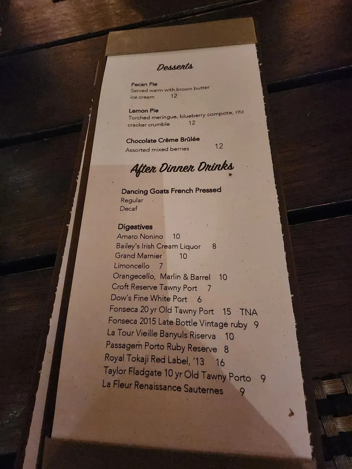 Menu 6