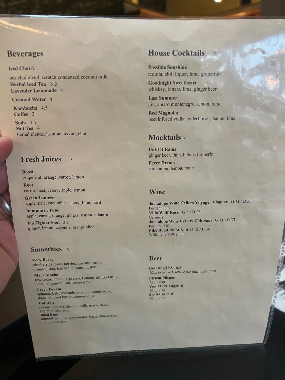 Menu 4