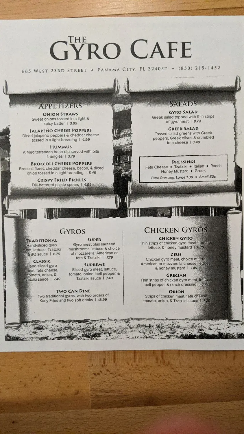 Menu 6